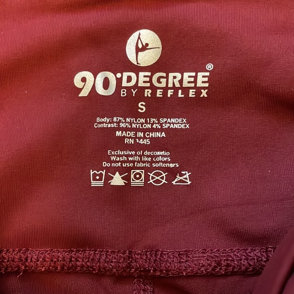 90 Degree by Reflex leggings SZ SM - Picture 5 of 6